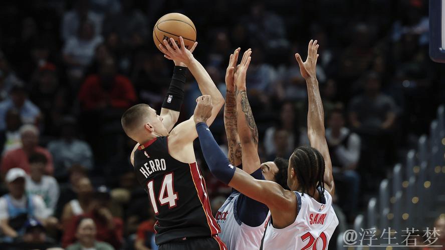 普尔35分难救主 阿德巴约率热火客场狂胜奇才