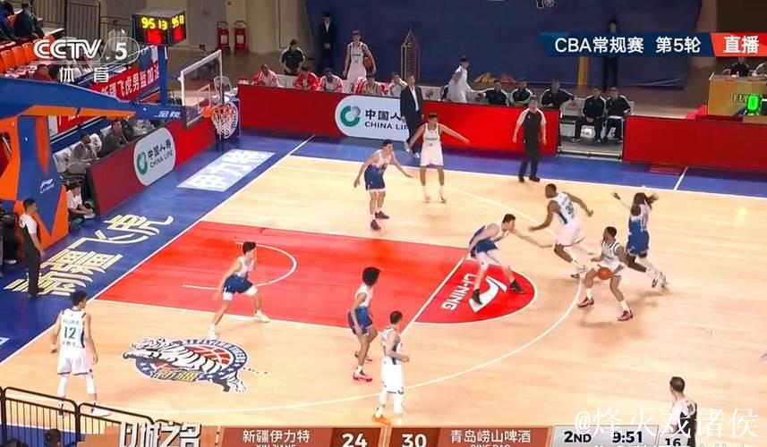 CBA-米奇两双阿不都14+10 青岛男篮力克新疆